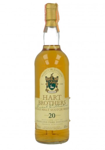 HIGHLAND PARK 20yo 1977 70cl 43% Hart Brothers - Finest Collection