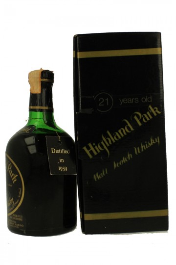 HIGHLAND PARK 21 years old 1959 75cl 43% OB - Dumpy