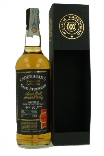 HIGHLAND PARK 30 Years Old 1989 2019 70cl 47.4% Cadenhead's -Authentic Collection
