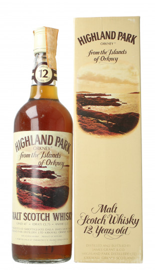 Highland Park Island   Scotch Whisky 12 year old 1970  circa 75cl 43% OB-
