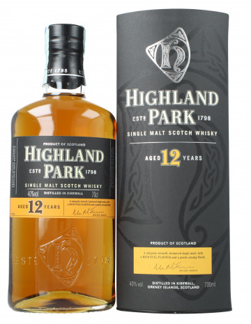 Highland Park Island Scotch Whisky 12 Year old 70cl 40%