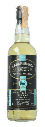 Highland Park Island   Scotch Whisky 13 year old 1989 2002 70cl 56.4% Cadenhead -cask