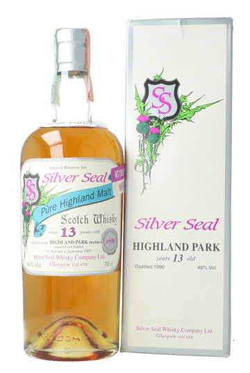 Highland Park Island   Scotch Whisky 13 year old 1990 2003 70cl 46% Silver Seal