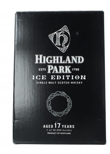 Highland Park Island   Scotch Whisky 17 year old 70cl 53.9% Ice editon