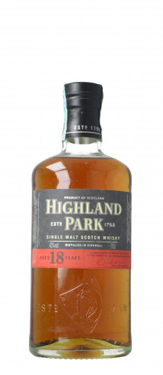 Highland Park Island   Scotch Whisky 18 Year old 70cl 43%