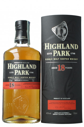 Highland Park Island   Scotch Whisky 18 Year old 70cl 43%