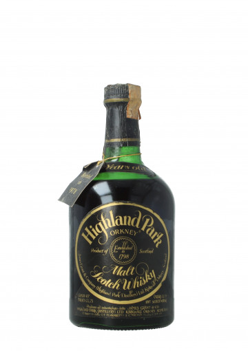 Highland Park Island   Scotch Whisky 18 year old Bottled 1978 75cl 43% OB-  Dumpy