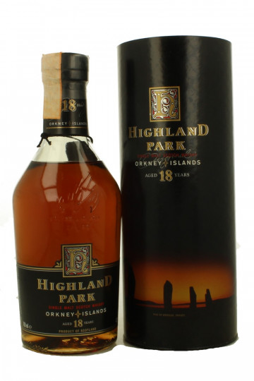 Highland Park Island Scotch Whisky 18 Years Old 1990 circa 70cl 43% OB  -