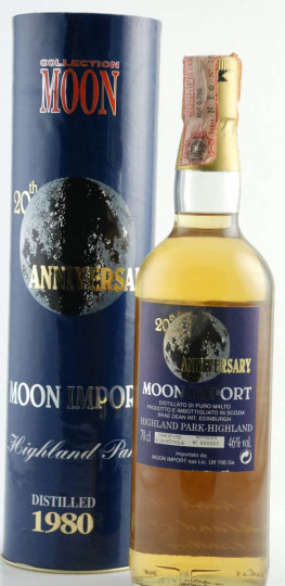 Highland Park Island   Scotch Whisky 1980 2000 70cl 46% Moon Imp. - 20th Anniversary