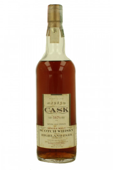 Highland Park  Island Scotch Whisky 1983 1992 75cl 59.3% Gordon MacPhail  -CASK