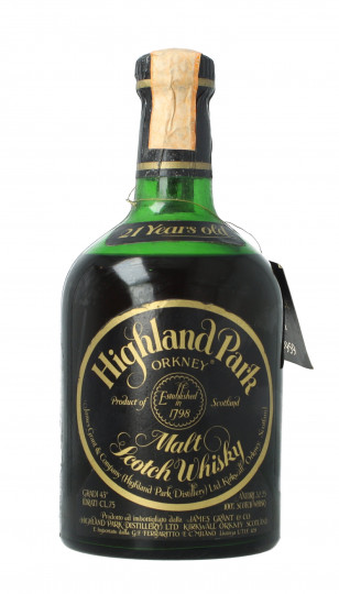 Highland Park Island   Scotch Whisky 21 year old 1959 75cl 43% OB-  Dumpy