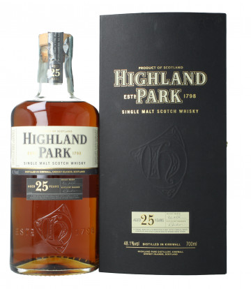 Highland Park Island   Scotch Whisky 25 Year Old bottled pre 2013 70cl 48.1%