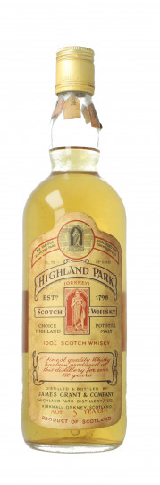 Highland Park Island   Scotch Whisky 5 Year old - Bot.60's or early 70's 75cl 43%