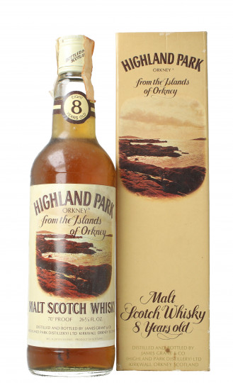 Highland Park Island   Scotch Whisky 8 year old 1970  circa 75cl 70 Proof OB-
