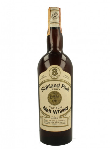 Highland Park Island   Scotch Whisky 8 year old Bot.60's 75cl 43% OB - James Grant