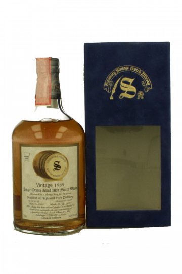 Highland Park Scotch Whisky 11 Years Old 1989 2001 75cl 56.4% Signatory  - cask 11584