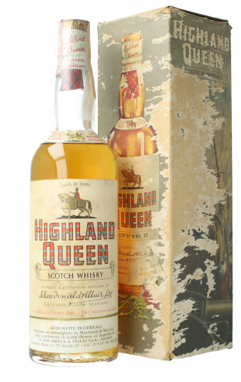 Highland Queen   Blended Scotch Whisky - Bot.60's or 70's 75cl 43% OB-cork cap