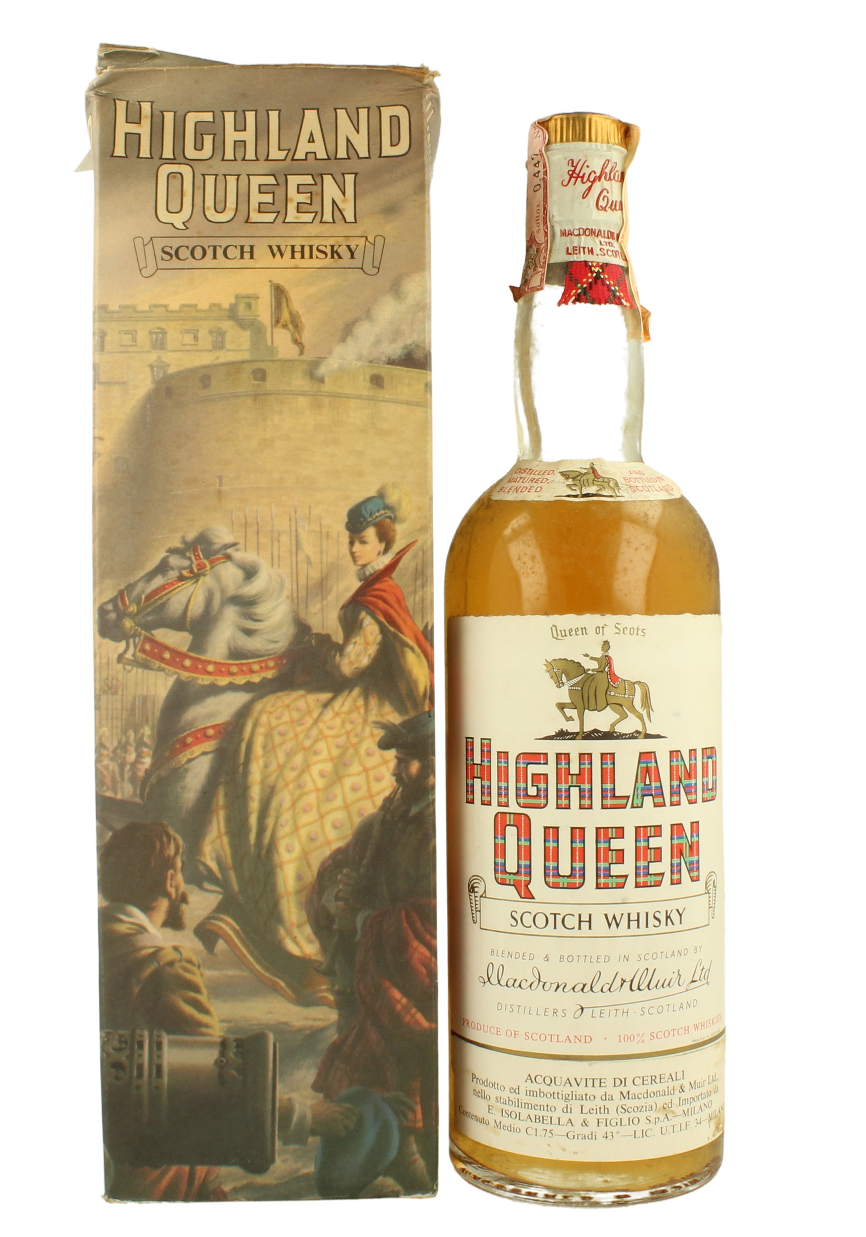HIGHLAND QUEEN Bot.60/70's 75cl 43 Blended Products Whisky