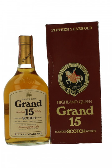 HIGHLAND QUEEN "Grand" 15 Years Old Bot.70's 75cl 43%