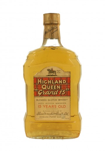 HIGHLAND QUEEN "Grand" 15yo Bot.70's 75cl 43% - Blended