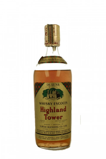 Highland Tower Scotch Whisky Bottled around 1970 75cl 43% Canadian Whiskey for venezuela Market