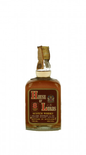 HOUSE OF LORDS The original HL 8 Years Old Bot. in the  60'S /70's 75cl 43% William Whiteley