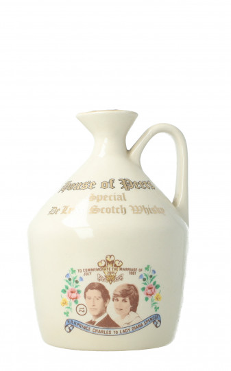 HOUSE OF PEERS  Blended   Scotch  Whisky 75cl 43% Ceramic Decanter Marriage NO box