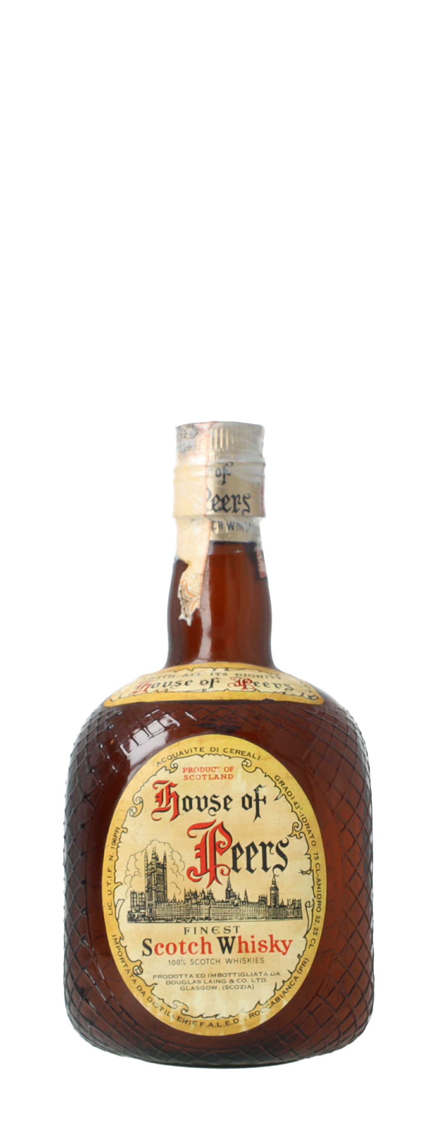 House of Peers Blended Scotch Whisky - Bot. in The 70's 75cl 43
