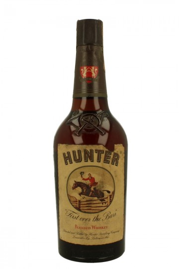 Hunter   Blended  Whiskey bot 60/70's 75cl 86 US-Proof