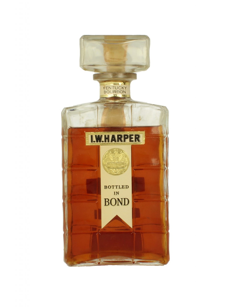 I.W.HARPER Bottled in Bond 75cl 50 Decanter Products Whisky