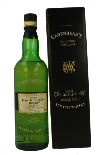 IMPERIAL 17yo 1979 1997 70cl 62.7% Cadenhead's -Authentic Collection