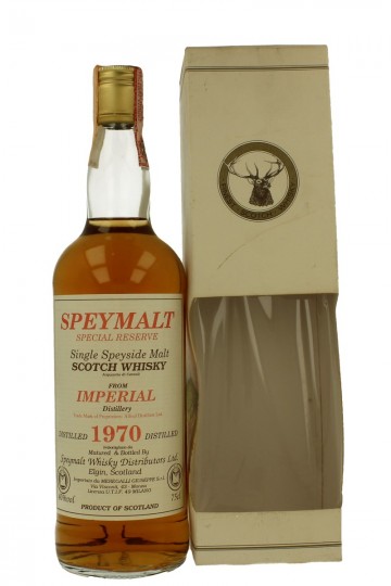 IMPERIAL 1970 Bot 80's 75cl 40% Speymalt Whisky Dist.LTD