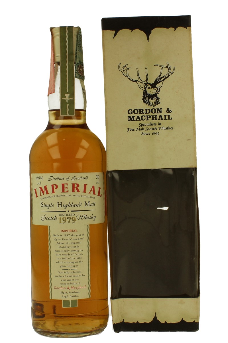 IMPERIAL 1979 70cl 40% Gordon MacPhail - Products - Whisky Antique