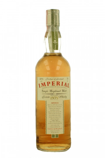 IMPERIAL Single Highland malt Scotch Whisky 1979 70cl 40% Gordon MacPhail  -