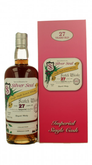 IMPERIAL Single Highland malt Scotch Whisky 27 years old 1995 2023 70cl 50.4% - Silver Seal - Whisky Antique Edition