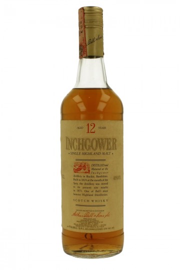INCHGOWER 12 years old Bot in The 80's 75cl 40% OB