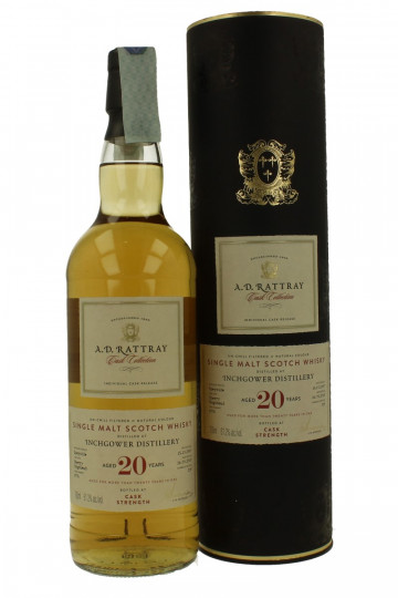 INCHGOWER 20 years old 1997 2018 70cl 61.2% A.D Rattray -