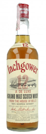 Inchgower Highland   Scotch Whisky 12 Years Old - Bot. in The 70's 75cl 40% OB-Ghirlanda Import Amazing drink for reasonable price