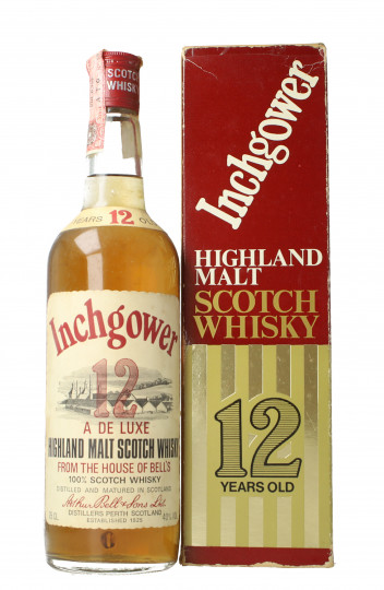 Inchgower  Speyside Scotch Whisky 12  year old 1989 - Bot.70's-80's 75cl 40%