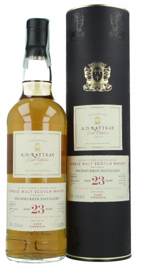 INCHMURRIN Single Highland malt Scotch Whisky 23 Years old 1996 2019 70cl 62.3% A.D Rattray -Sherry Butt n.29 Loch lomond