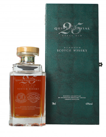 Inver House Blended Scotch Whisky 25 years old - Bot. in The 90's 70cl 43% Crystal decanter