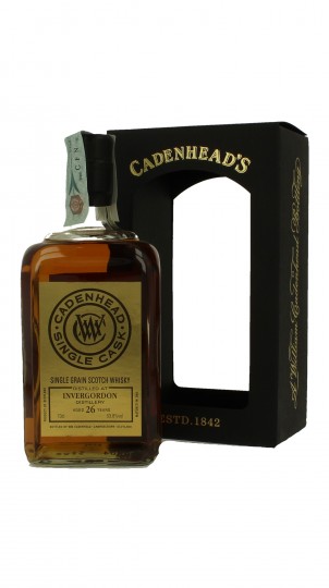 INVERGORDON 26 years old 1991 2018 70cl 53.8% Cadenhead's - Single Cask-