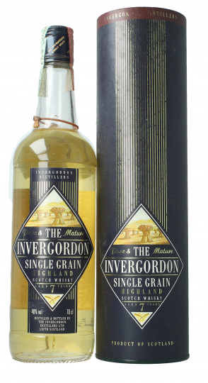 INVERGORDON Grain Scottish Whisky 7 year old 70cl 40%