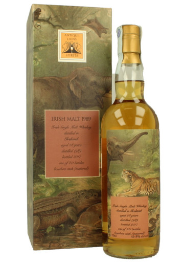 IRISH SINGLE Malt 29yo 1989 2017 49.9 % Antique Lions of Whisky