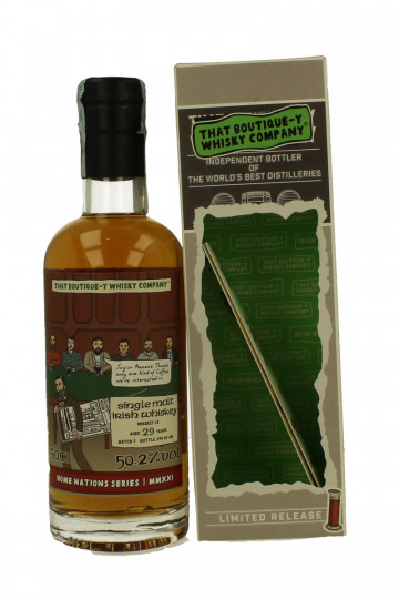 IRISH WHISKY Single Malt 29 years old 50cl 50.2% The Boutique Whisky Company Batch 7