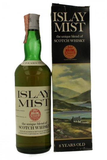 ISLAY MIST 8yo Bot.70's 43% D. Johnston & Co. (Laphroaig) Bonfanti Imp.