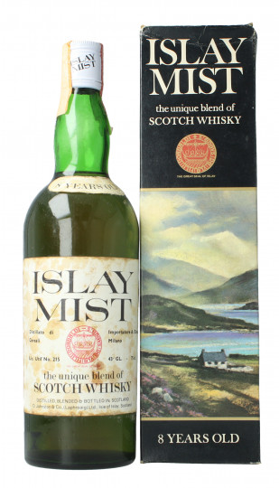 Islay mist Laphroaig Blanded scotch whisky - Bot. in The 70's 75cl 43%