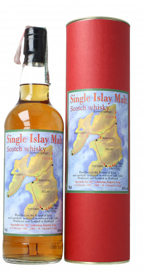 Islay Single  Scotch Whisky Bottled 2006 70cl 46% High Spirits  -Zagatti Edition