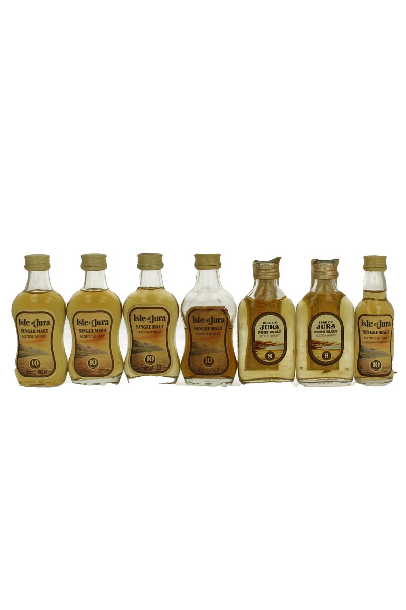 Isle of Jura Miniatures 13x5cl Products Whisky Antique, Whisky