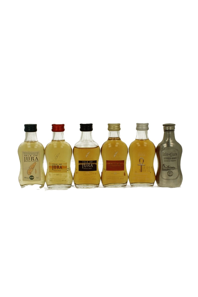 Isle of Jura Miniatures 13x5cl Products Whisky Antique, Whisky